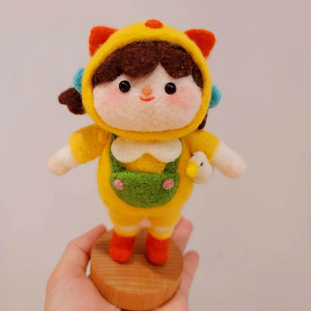 陽光使者羊毛氈人偶